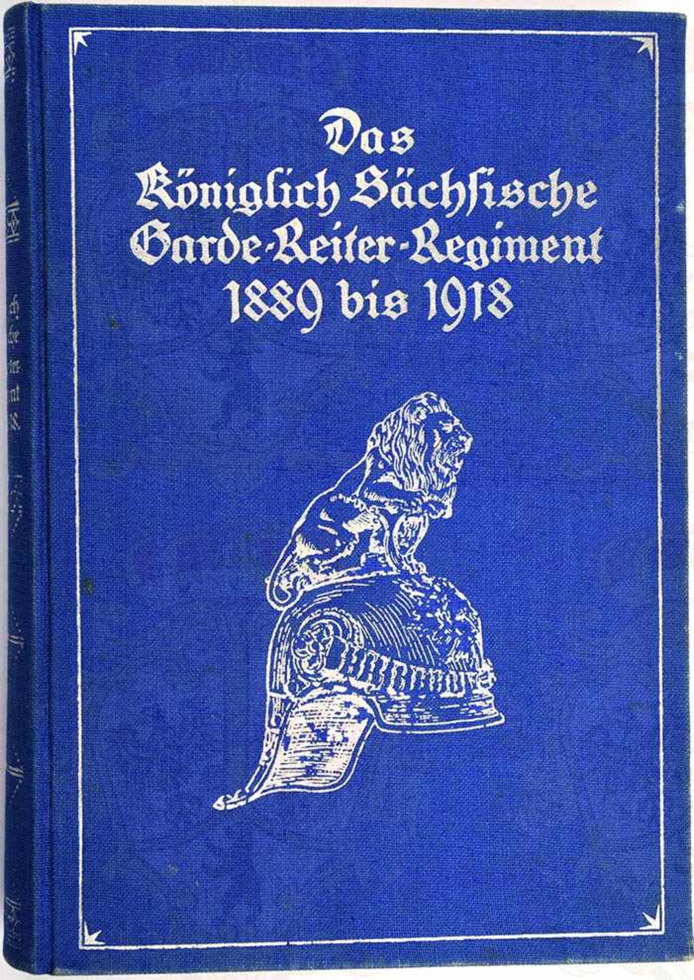 KÖNIGLICH SÄCHSISCHES GARDE-REITER-REGIMENT 1880-1918, Rittm. Börries Freiherr v. Müchhausen,