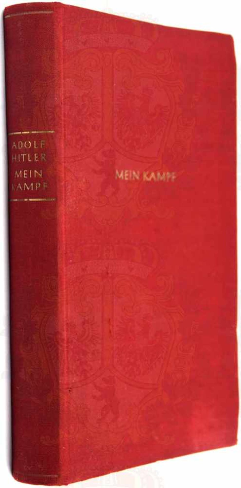 MEIN KAMPF, Adolf Hitler, Dünndruck-Ausgabe, Eher-V. 1940, 1 Portrait, 781 S., gld.gepr., kleinf.