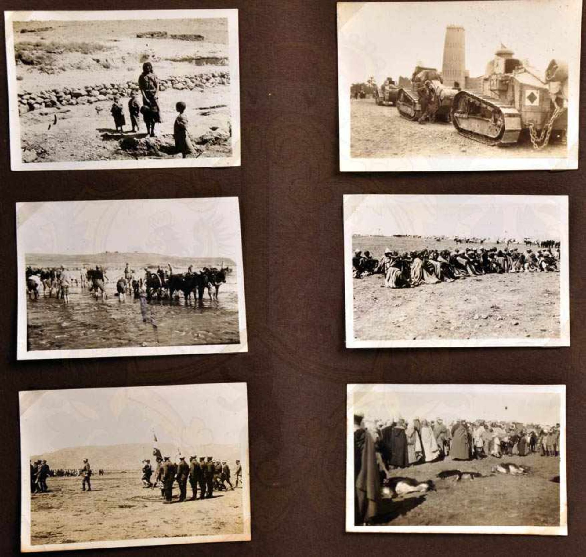 FOTOALBUM EINES FREMDENLEGIONÄRS, verm. deutscher Abstammung, stationiert in Ouarzazate (Marokko), - Bild 2 aus 4