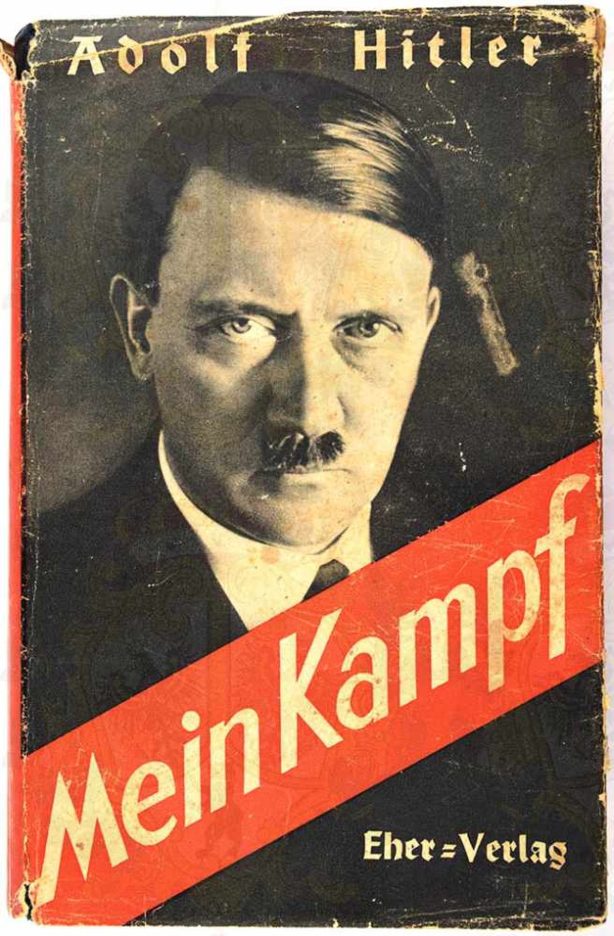 MEIN KAMPF, Adolf Hitler, Eher-V. 1943, 1 Portrait, 781 S., (Antiqua-Schrift), gld.gepr. blaues Ln.,