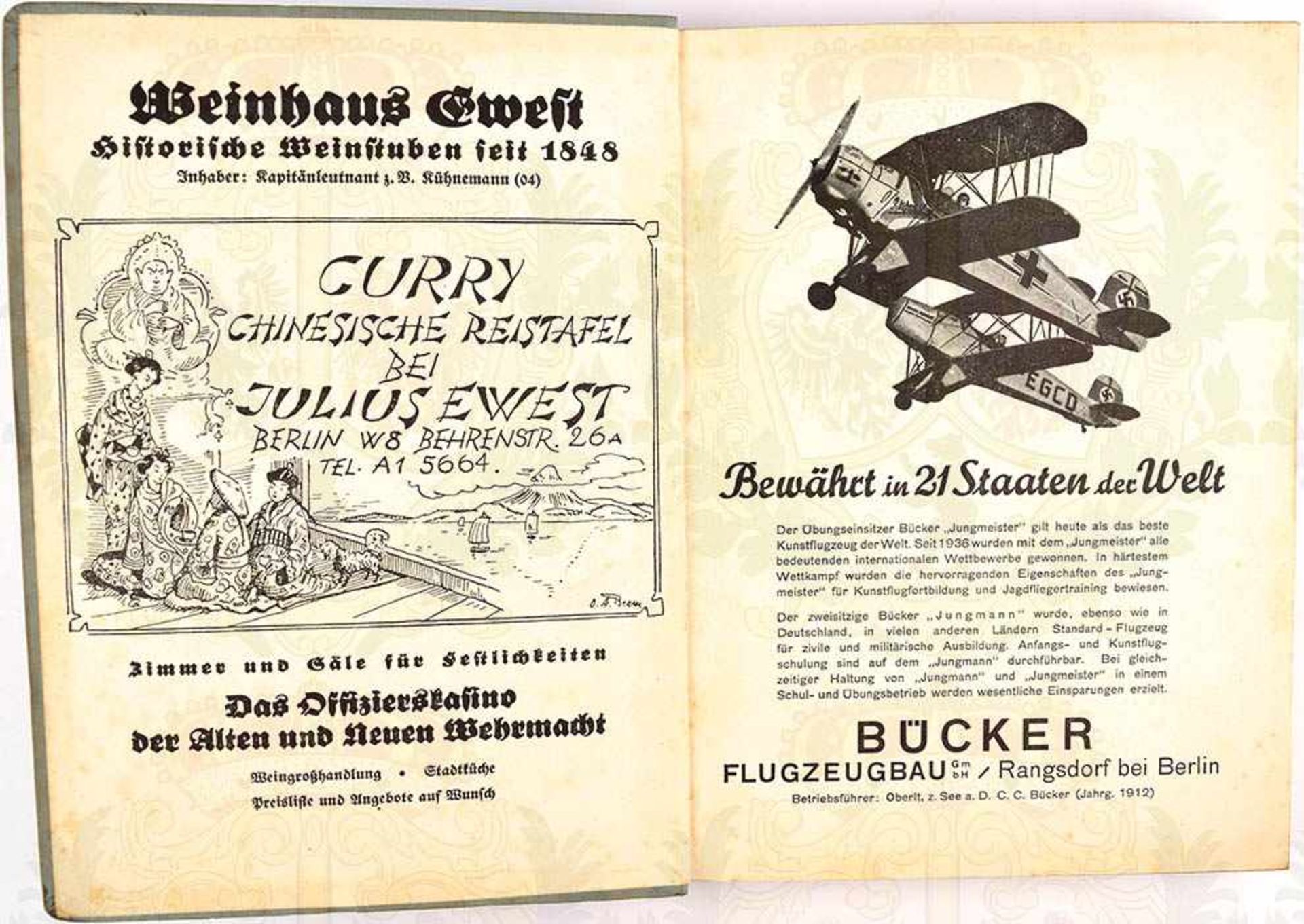 FAHRTENBUCH DES BERLINER RUDERCLUBS „SPREEHORT“, Berlin-Grünau, 7 S. m. Einträgen 1922-1924, 19