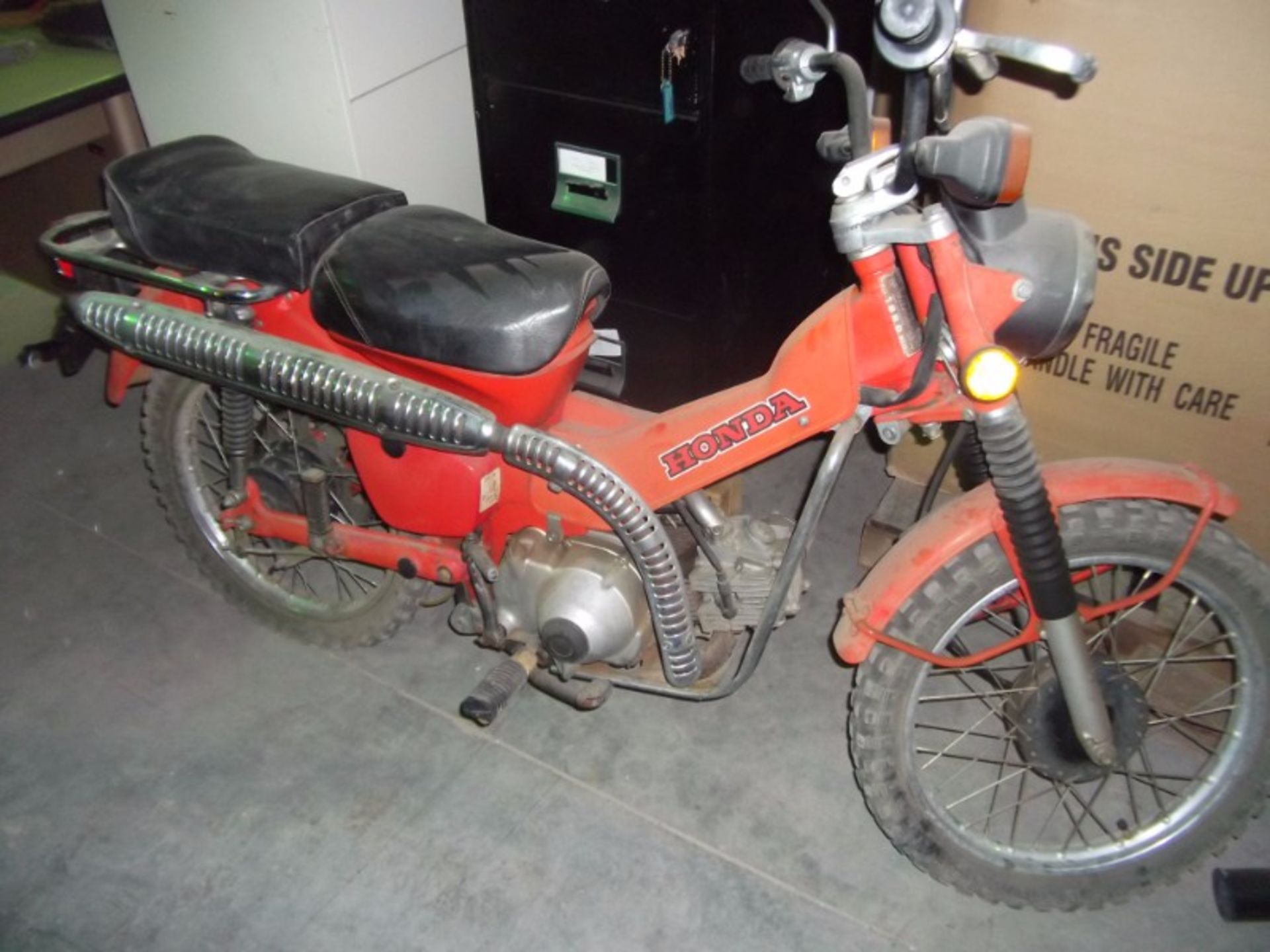 1980 Honda 110 Trail motorcycle