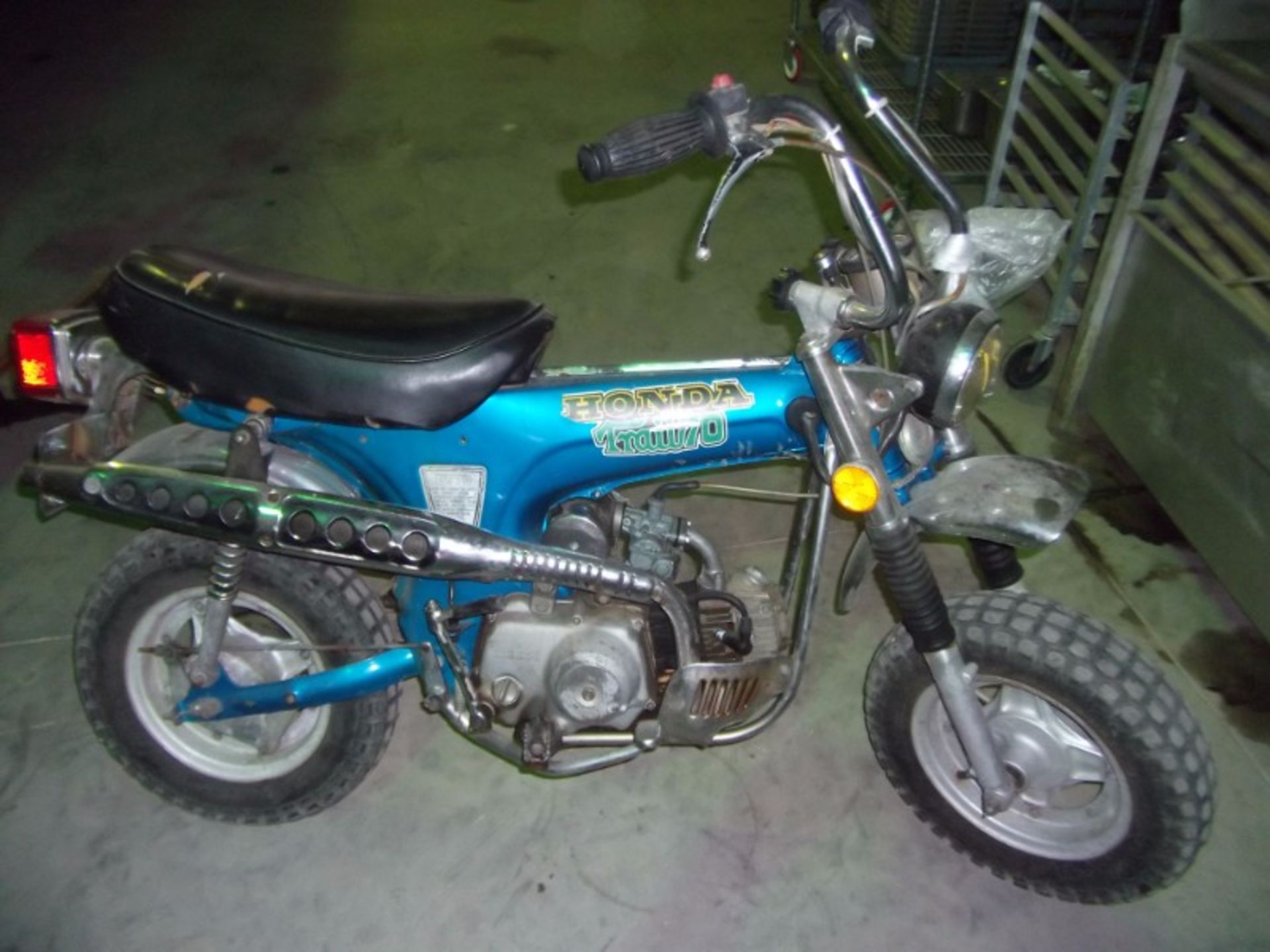 Honda 70 trail motorcycle