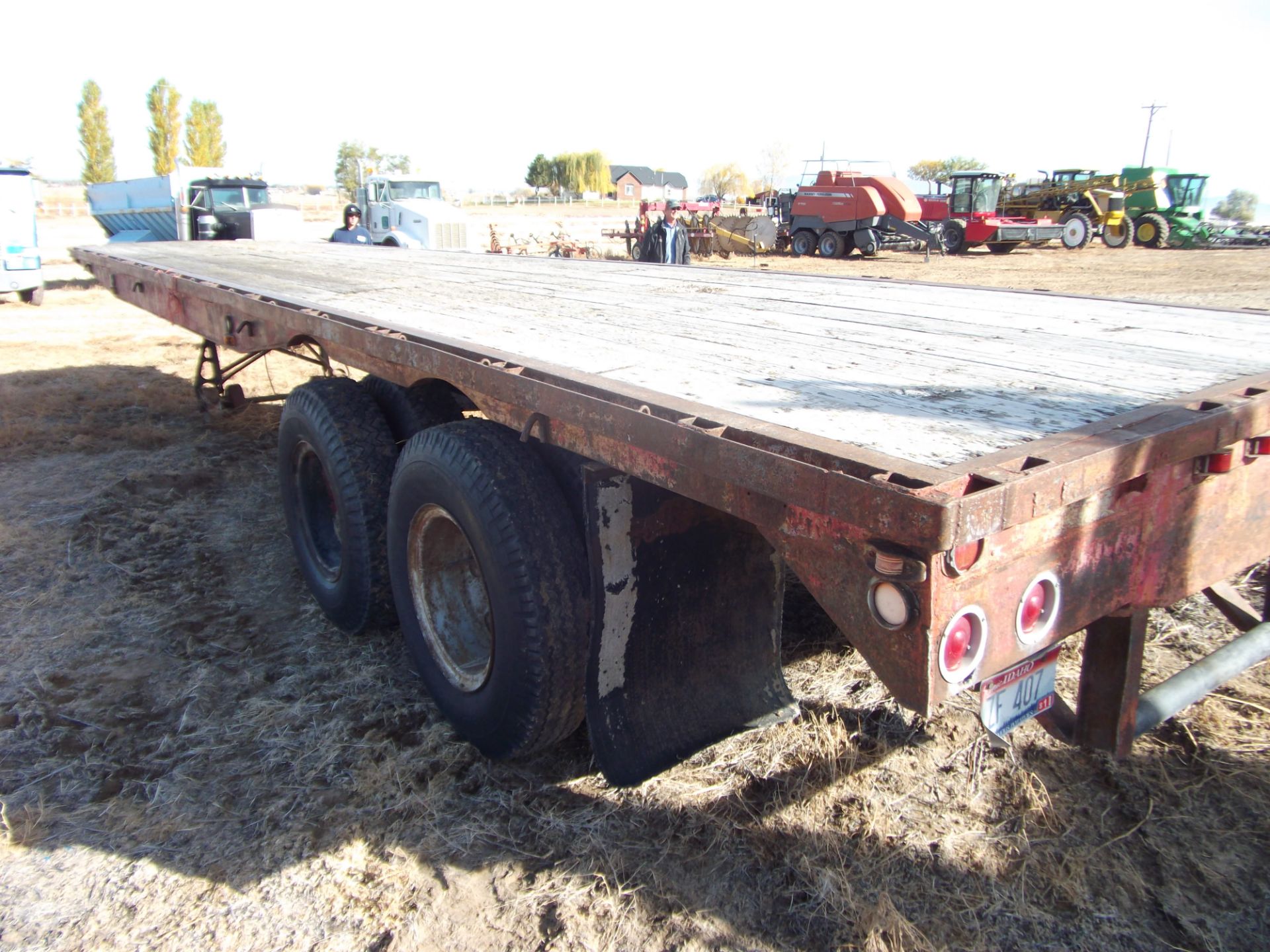 1936 American 36’ flatbed semi-trailer - Image 2 of 5