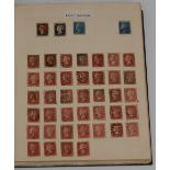 Album of fine GB stamps. 1840 to 1960s.