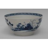 A Worcester Precipice pattern bowl,