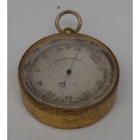 A 19th century pocket barometer, 4.