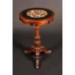 A post-Regency Derbyshire Ashford marble mounted occasional table,