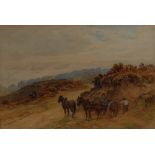 Alfred Parsons (1847-1920) A Surrey Heath signed, dated 1896, watercolour, 37.