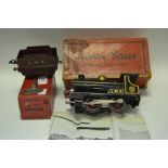 A Hornby O gauge 'No.1 Loco', boxed; another, O gauge 'No.