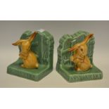 A pair of Sylvac Rabbit bookends ,