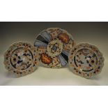 Oriental Ceramics - a charger in the imari palette;