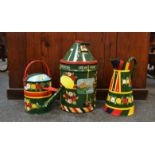 Barge Ware - hand painted in typical colours, watering can; oversized jug; etc.