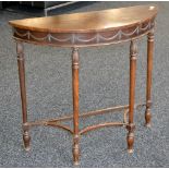 A Regency mahogany side table,