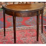 A Regency mahogany tea table, c.