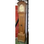 A 19th century French Provincial Chateau longcase clock