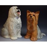 A Beswick model English Sheep Dog, fireside Range no.