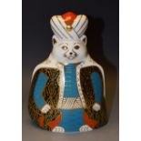 A Royal Crown Derby Royal Cats model, Persian,