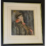 English School (20th century) The Scholarly Gent indistinctly signed, watercolour,