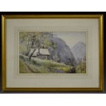 C T A Bush Amongst the Mountains signed, dated 97, watercolour,