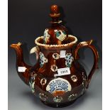 A Bargeware teapot 'Mrs Steager'