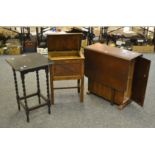 An early 20th century drop leaf table c.