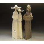 LLadro - a figure of a pilgrim; another,