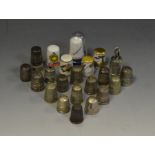Thimbles - a Charles Horner silver thinble,
