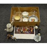 Household Goods - a Coalport Ladies of Fashion, 'Tender Thoughts'; trinket dishes,