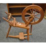 A 20th century made country made Spinning Wheel