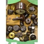 Bakelite fittings - switches,