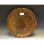An 18th century sycamore dairy bowl