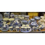 Blue & White Ceramics - dinner plates, bowls, storage jars, vases, jugs, mugs, teapots, etc.