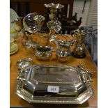 Plated Ware - a silver plated Brandy glass warmer by P H Vogel,