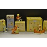 Royal Doulton Winnie the Pooh boxed figures including,