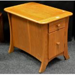 A 20th century Scandinavian design oak side cabinet.