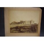 Photograph - a Victorian b/w photograph, of Fillingham Castle,