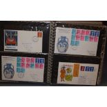 ** Stamp /stamps A maroon Collecta album with quality GB Machin covers (definitives LV and