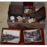 Boxes and Objects - a Georgian mahogany box;