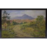 Edward Williams (Irish, early 20th century) Muckish, Co Donegal, Ireland signed, titled to verso,