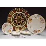 A Royal Crown Derby 1128 Imari dinner plate,