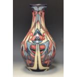 A contemporary Moorcroft Liberty vase, designed by Emma Bossons,