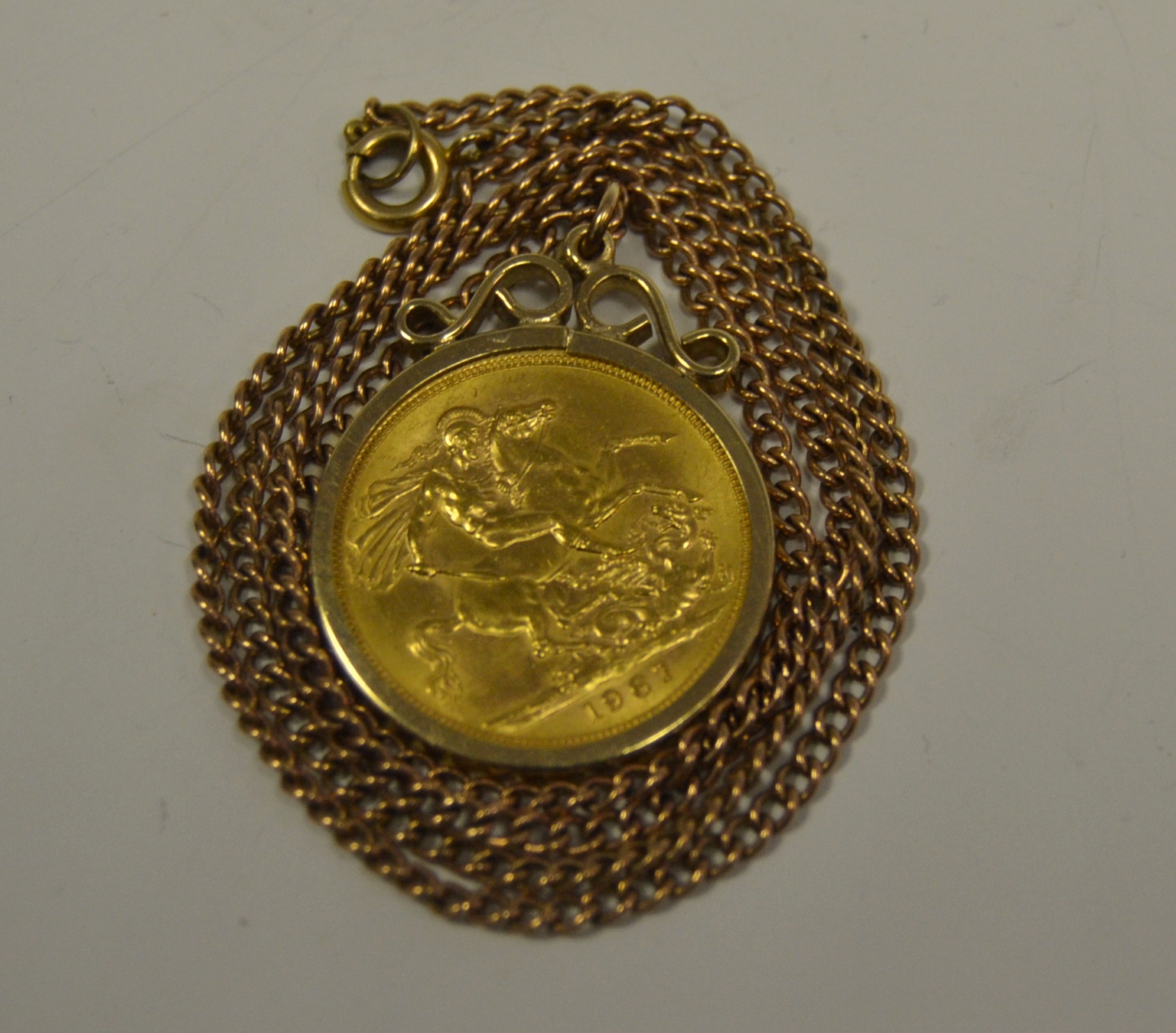 A Gold Sovereign, 1967,