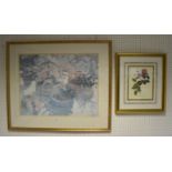 Prints - a set of four, Victorian and Albert Museum prints,