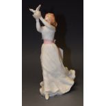 A Royal Doulton figure Hn 3490 Thinking of You