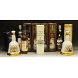 Wines and Spirits - The Whisky Connoisseur bottles of Whisky including the Rabbie Burns Anniversary