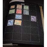 ** Stamp /stamps : Ranges of colonial and foreign stamps,