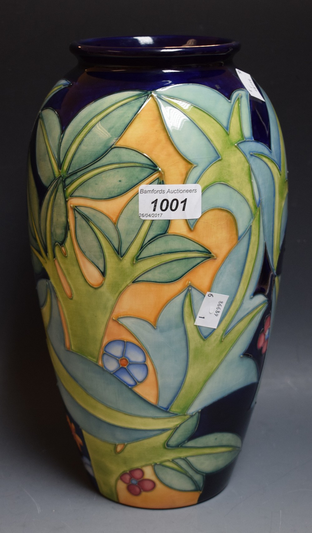 Moorcroft - a 1995 trial piece,