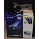 A Sony camcorder, Handycam, boxed,