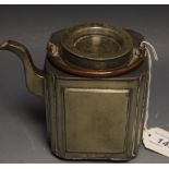 A Chinese Paktong tea pot